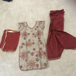 India dress. Patiyala salvar & duptta